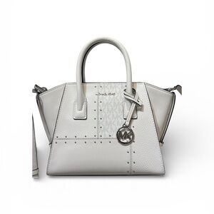 Michael Kors Optic White Satchel Bag NWT
